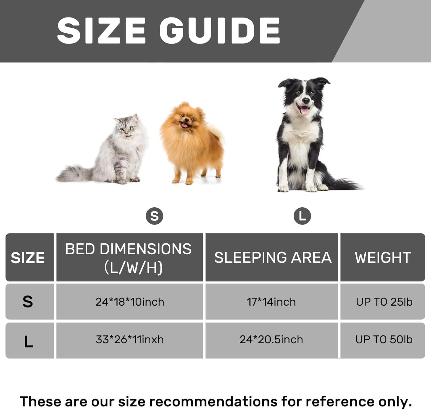 Hollypet Fluffy Plush Dog Cat Pet Couch Soft Calming Sofa Bed for Medium Small Cats and Dogs, Gray - Image 10