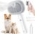 Pecute Steam Cat Brush, Self-Cleaning Cat Steam Brush with 2 Water Spray Modes, Large Capacity Tank, Dog Brush for Shedding, Massaging Grooming